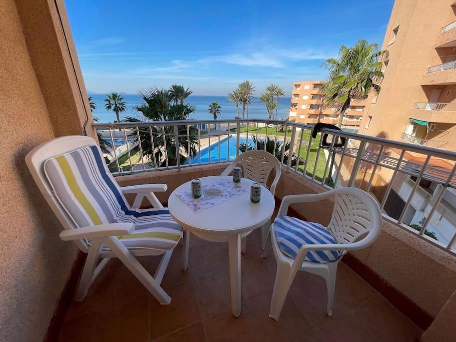 Apartamento En Primera Linea De Playa Murcia Exterior foto
