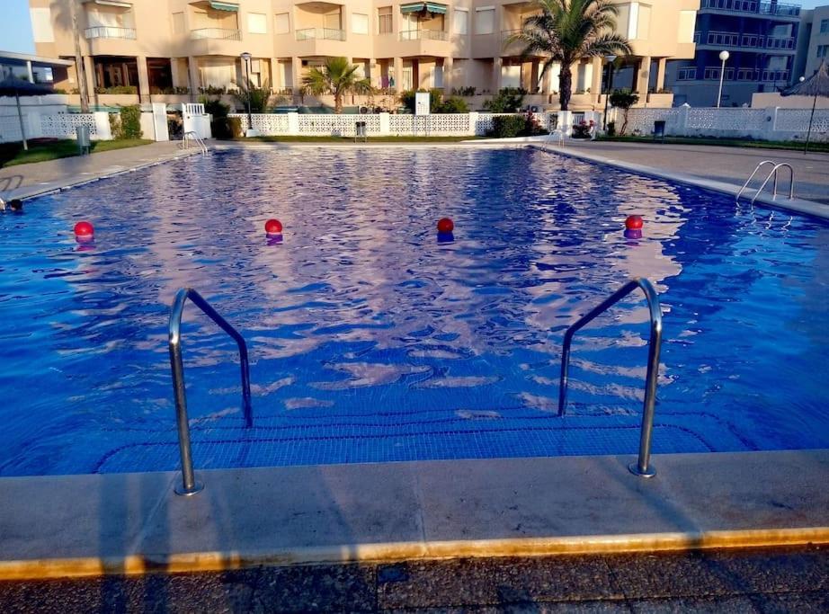 Apartamento En Primera Linea De Playa Murcia Exterior foto